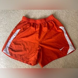 Orange Nike DRI-FIT Shorts